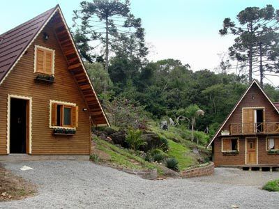 Chale Dos Platanos Hotel Gramado Exterior photo